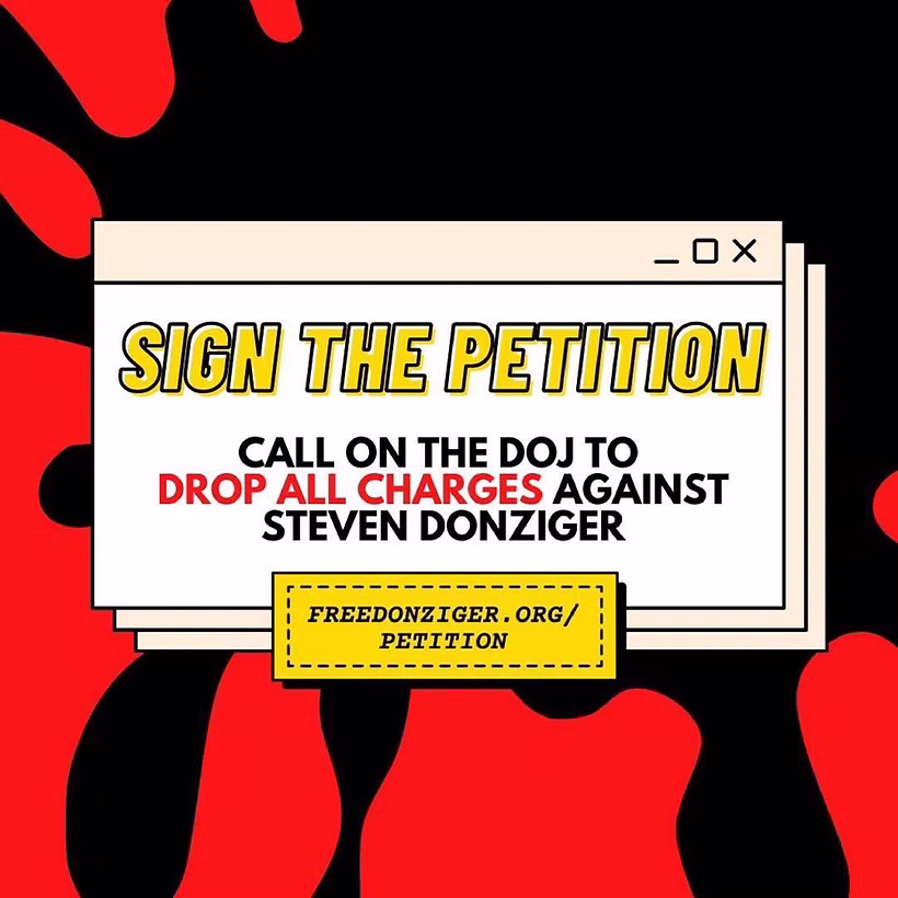 DOJ urged to drop Donziger charges